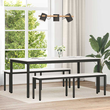 Bank Wit 160 x 35 x 45 cm Massief grenenhout