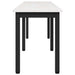 Bank Wit 160 x 35 x 45 cm Massief grenenhout