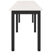 Bank Wit 200 x 35 x 45 cm Massief grenenhout