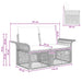 Tuinbank 2-Aantal zitplaatsen Beige poly rattan