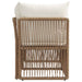 Tuinbank 2-Aantal zitplaatsen Beige poly rattan