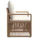 Tuinbank 2-Aantal zitplaatsen Beige poly rattan