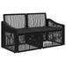 Tuinbank 2-Aantal zitplaatsen Zwart poly rattan
