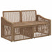 Tuinbank 2-Aantal zitplaatsen Beige poly rattan