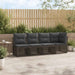 4-Zits Sofa met Linkerarm 4 st 4-Aantal zitplaatsen Grijs
