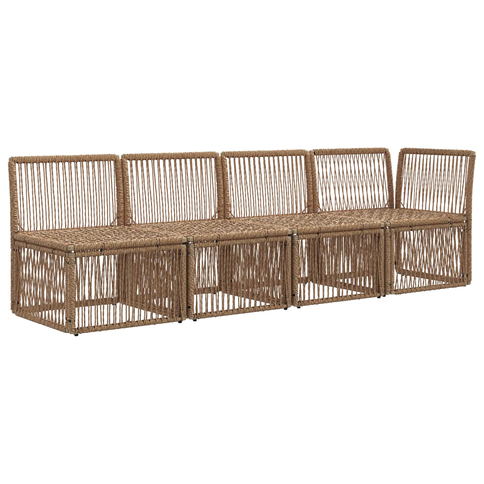 4-Zits Sofa met Linkerarm 4 st 4-Aantal zitplaatsen Beige