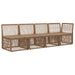 4-Zits Sofa met Linkerarm 4 st 4-Aantal zitplaatsen Beige