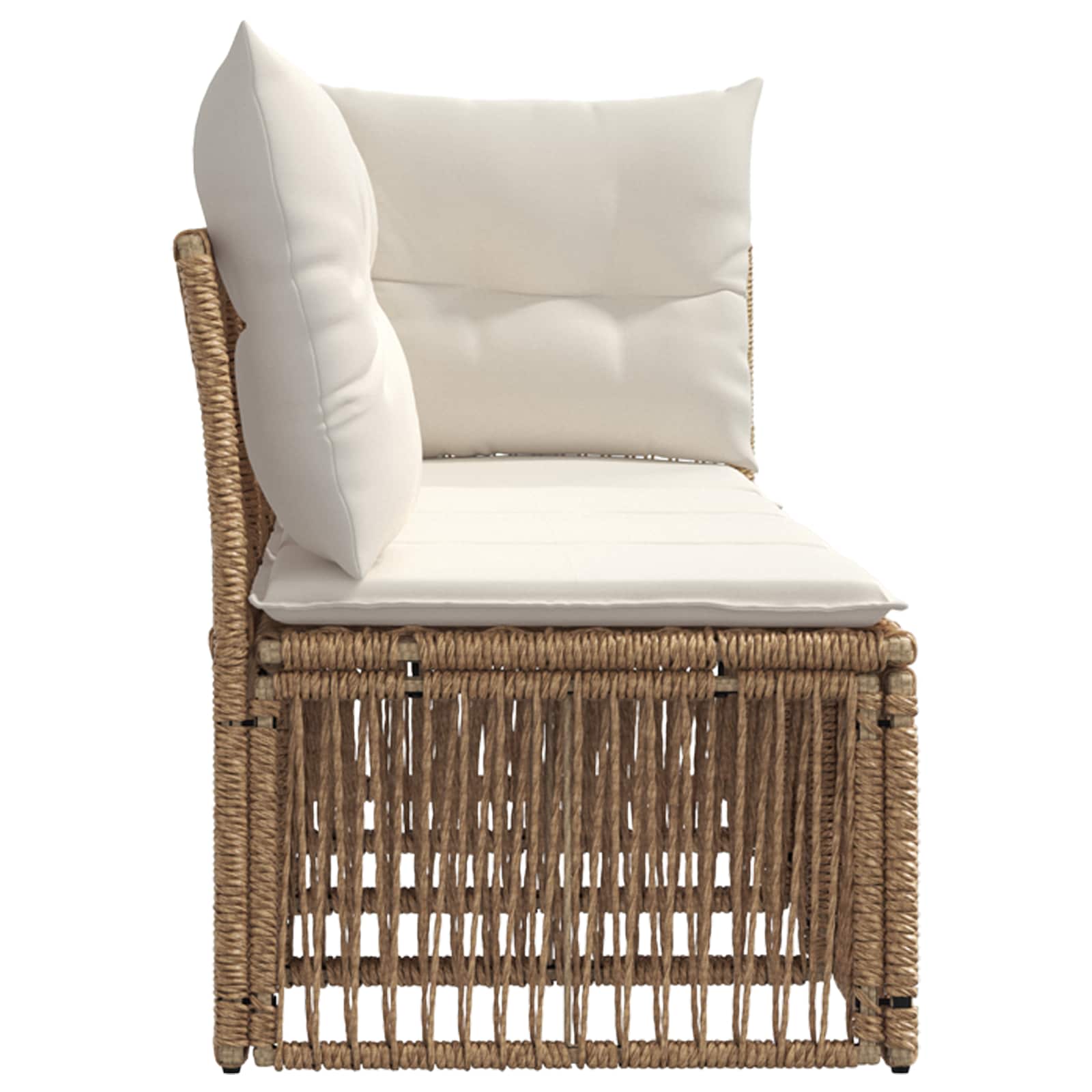 4-Zits Sofa met Linkerarm 4 st 4-Aantal zitplaatsen Beige