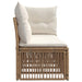 4-Zits Sofa met Linkerarm 4 st 4-Aantal zitplaatsen Beige