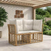 Buiten loveseat 2 st 2-Aantal zitplaatsen