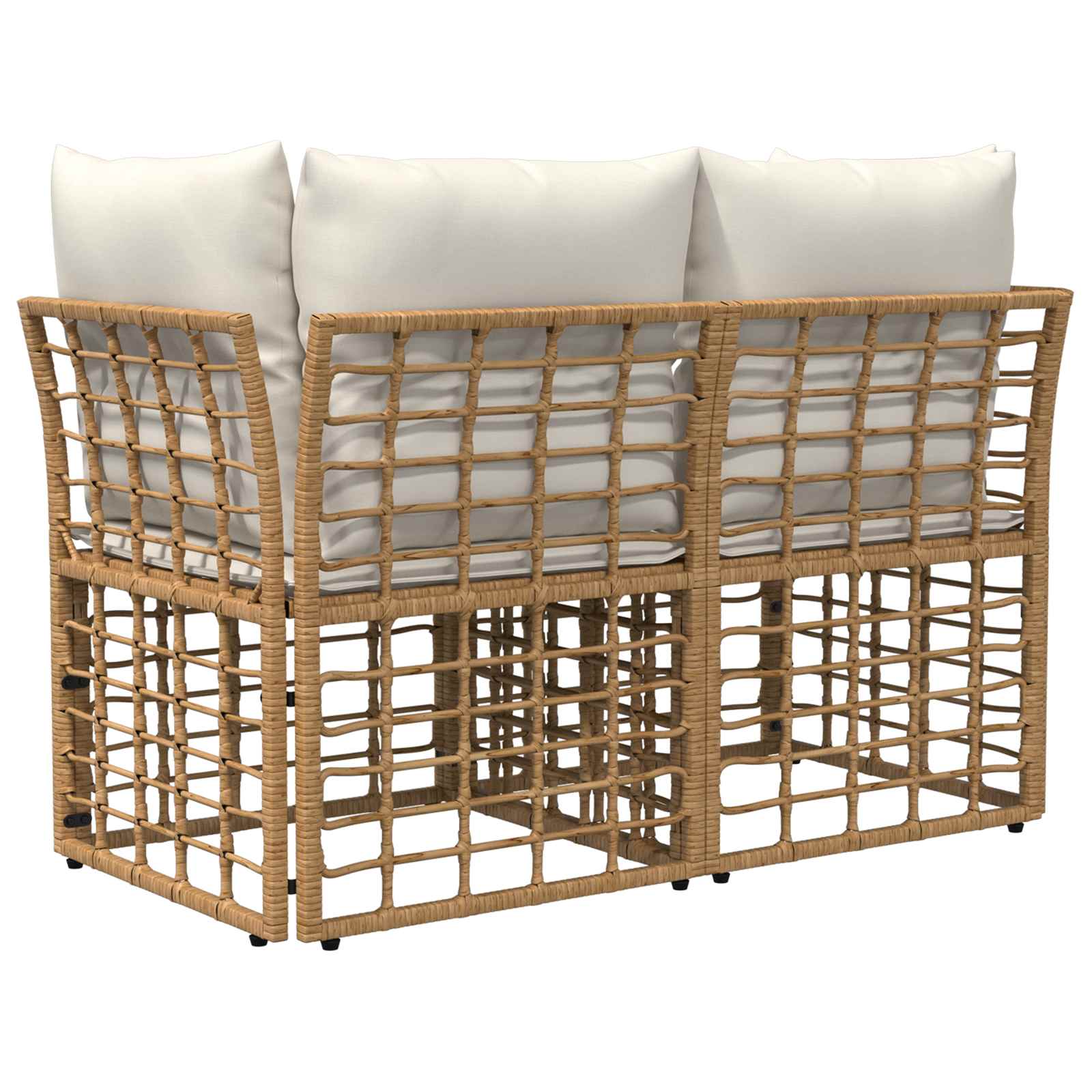Buiten loveseat 2 st 2-Aantal zitplaatsen