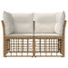 Buiten loveseat 2 st 2-Aantal zitplaatsen