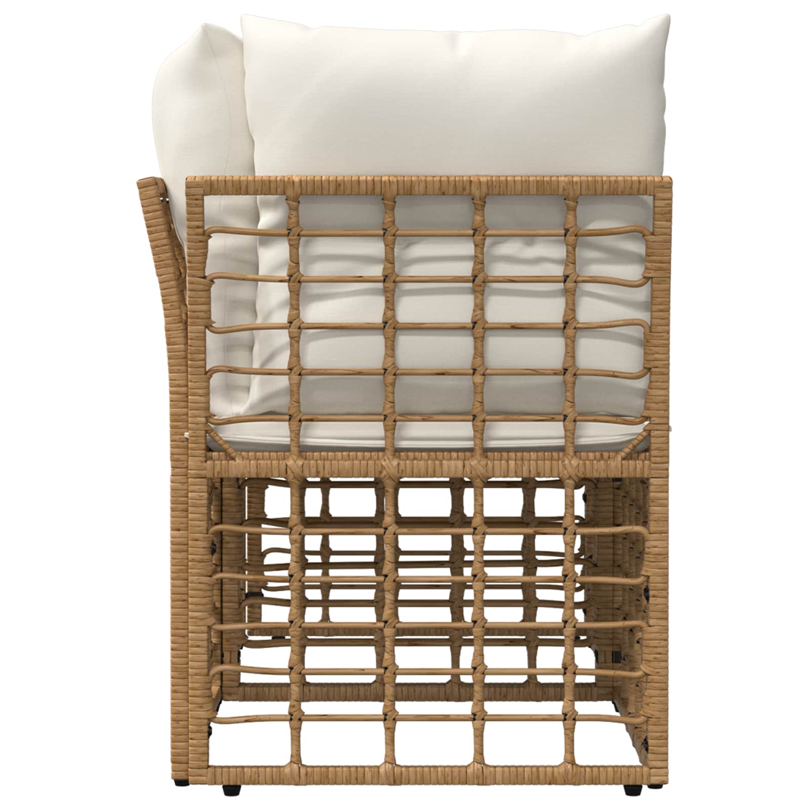 Buiten loveseat 2 st 2-Aantal zitplaatsen