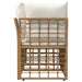 Buiten loveseat 2 st 2-Aantal zitplaatsen