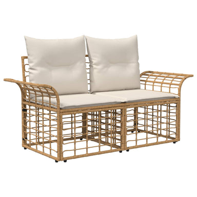 Buiten loveseat 2 st 2-Aantal zitplaatsen