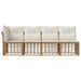 4-Zits Tuin Sofa met Linker Arm 4 st 4-Aantal zitplaatsen