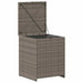 Kussenbox 55 x 55 x 69 cm staal