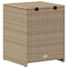 Kussenbox 55 x 55 x 69 cm staal