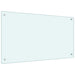 Keukenachterwand 2 st Wit 90 x 50 cm gehard glas