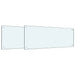 Keukenachterwand 2 st Wit 100 x 40 cm gehard glas