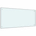 Keukenachterwand 2 st Wit 100 x 50 cm gehard glas