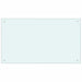 Keukenachterwand 2 st Wit 100 x 60 cm gehard glas