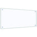 Keukenachterwand 2 st Doorzichtig 90 x 40 cm gehard glas