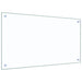 Keukenachterwand 2 st Doorzichtig 90 x 50 cm gehard glas