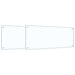Keukenachterwand 2 st Doorzichtig 100 x 40 cm gehard glas