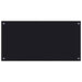 Keukenachterwand 2 st Zwart 100 x 50 cm gehard glas