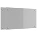 Keukenachterwand 2 st Lichtgrijs 70 x 40 cm gehard glas