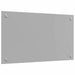 Keukenachterwand 2 st Lichtgrijs 70 x 40 cm gehard glas
