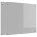 Keukenachterwand 2 st Lichtgrijs 70 x 60 cm gehard glas