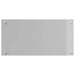 Keukenachterwand 2 st Lichtgrijs 80 x 40 cm gehard glas