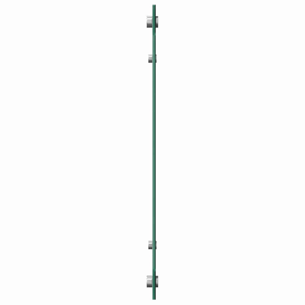 Keukenachterwand 2 st Lichtgrijs 90 x 50 cm gehard glas