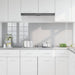 Keukenachterwand 2 st Lichtgrijs 90 x 60 cm gehard glas