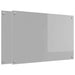 Keukenachterwand 2 st Lichtgrijs 90 x 60 cm gehard glas