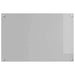 Keukenachterwand 2 st Lichtgrijs 90 x 60 cm gehard glas