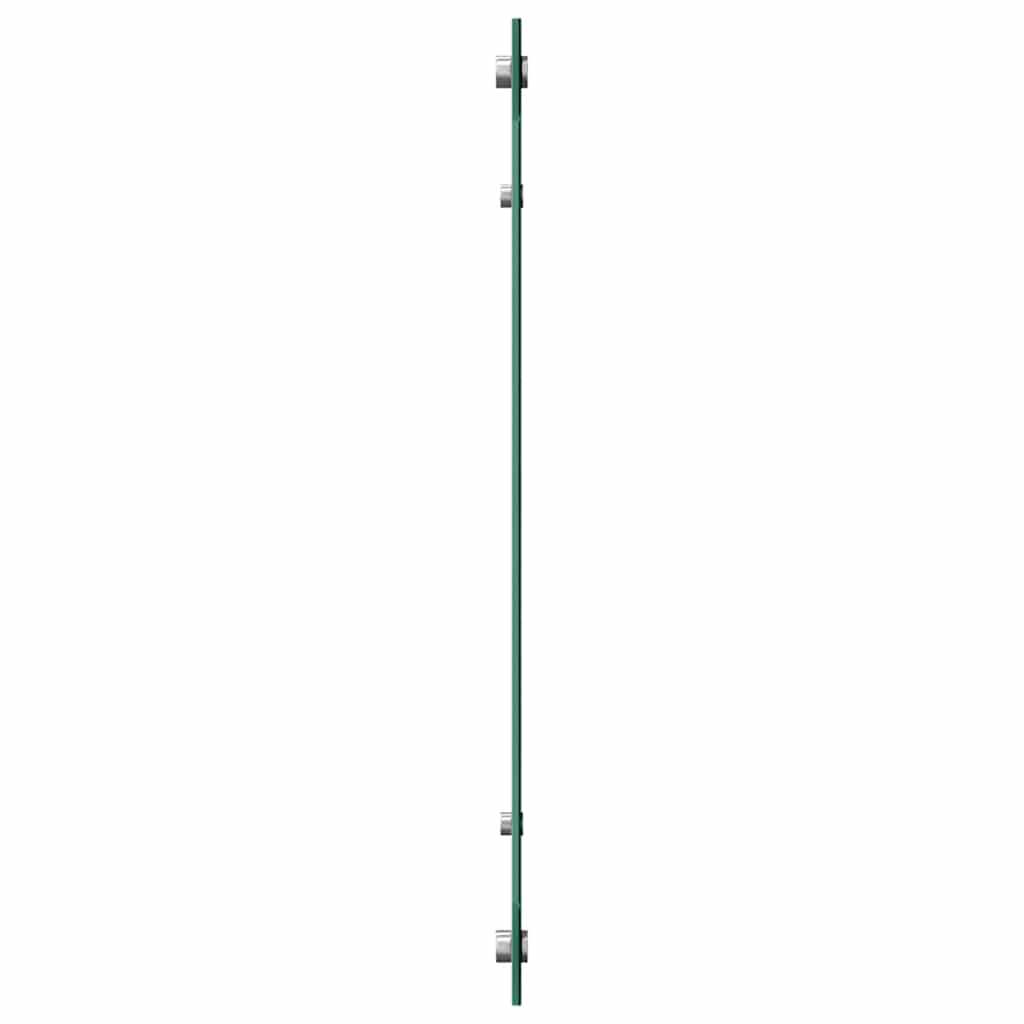 Keukenachterwand 2 st Lichtgrijs 90 x 60 cm gehard glas