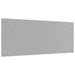 Keukenachterwand 2 st Lichtgrijs 100 x 40 cm gehard glas