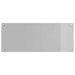 Keukenachterwand 2 st Lichtgrijs 100 x 40 cm gehard glas