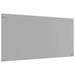 Keukenachterwand 2 st Lichtgrijs 100 x 50 cm gehard glas