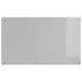 Keukenachterwand 2 st Lichtgrijs 100 x 60 cm gehard glas