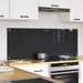 Keukenachterwand 2 st Donkergrijs 70 x 50 cm gehard glas