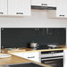 Keukenachterwand 2 st Donkergrijs 80 x 40 cm gehard glas