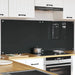 Keukenachterwand 2 st Donkergrijs 80 x 60 cm gehard glas