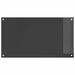 Keukenachterwand 2 st Donkergrijs 90 x 50 cm gehard glas