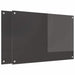 Keukenachterwand 2 st Donkergrijs 90 x 60 cm gehard glas