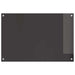 Keukenachterwand 2 st Donkergrijs 90 x 60 cm gehard glas