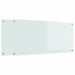 Keukenachterwand 2 st Wit 110 x 50 cm gehard glas